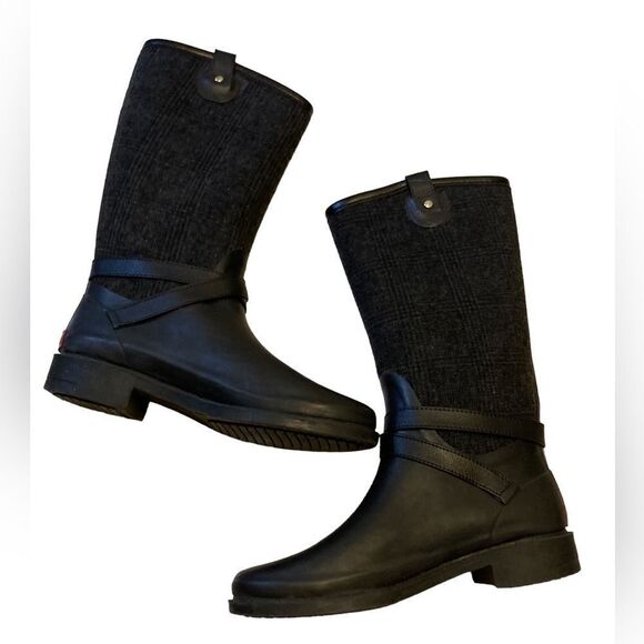 Chooka Black Rain Boots Size 9 - Picture 2 of 8